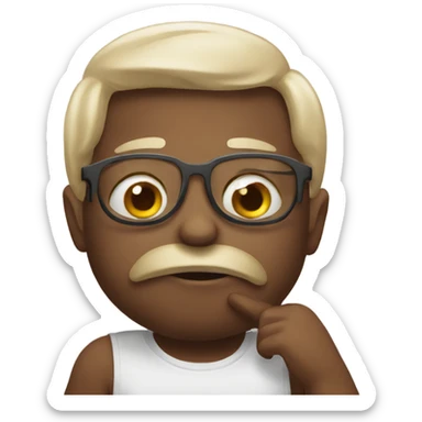 Emoji who gives you kisses  sticker