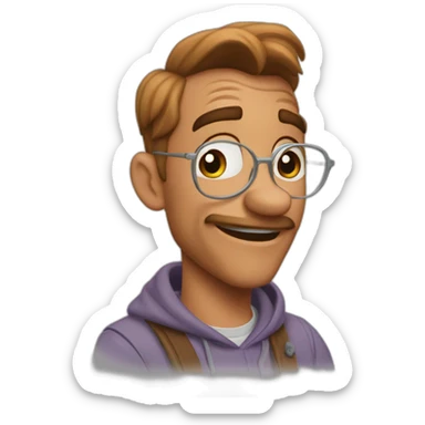 gus gus disney sticker