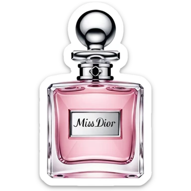 Miss Dior perfume  sticker