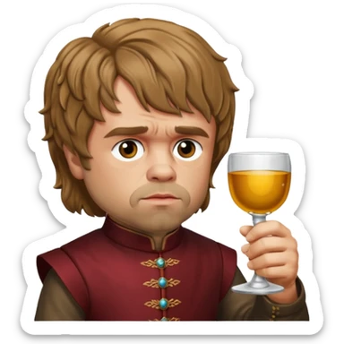 Tyrion lannister drinking sticker