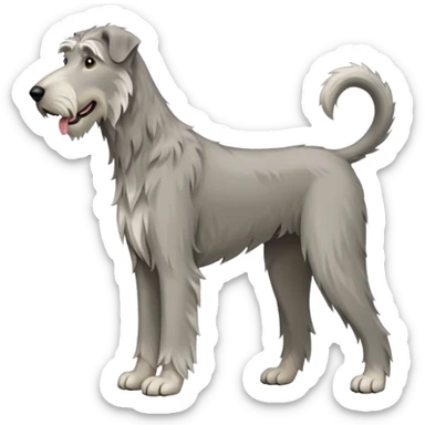 Irish wolfhound sticker