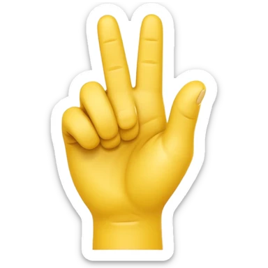 A 3D Apple-style yellow hand emoji, closed fist with only the index finger pointing upward, the finger making a circular motion as if drawing an imaginary circle in the air, dynamic curved motion lines around the finger to show the circular movement, smooth glossy texture, clean minimal background sticker