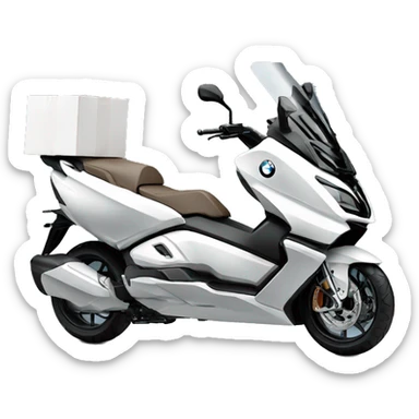 DELIVERY vehcile covered bike bmw c1 bmwc1 sticker