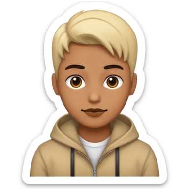 Alternative scene person sticker