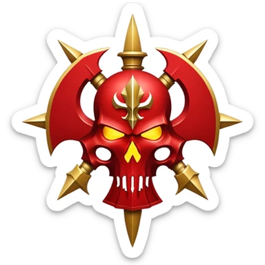 World eaters legion symbol sticker