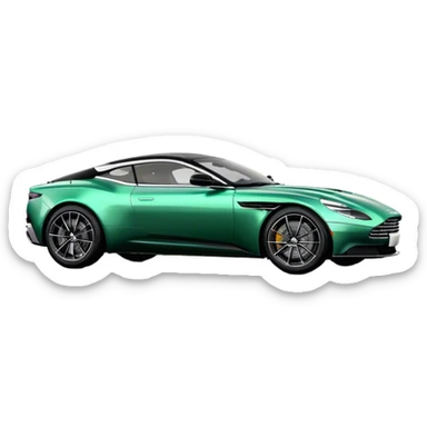 Aston Martin DB11 - Aston Martin (Model Year: 2022) (Iconic colour: Green) sticker