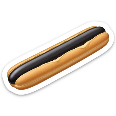 Éclair de tonnerre noir et blanc avec des traits fins sticker