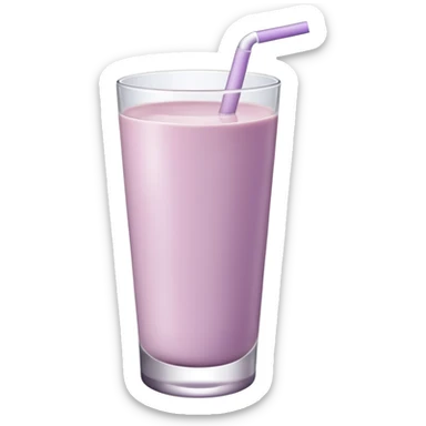 mauve milk sticker