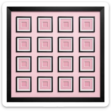 pink photo gallery sticker