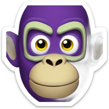 Mojo Jojo monkey sticker