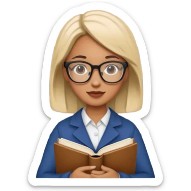 Librarian in foreign countries sticker