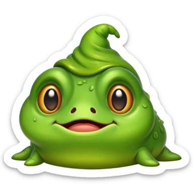 Sincere Goblin Slug sticker