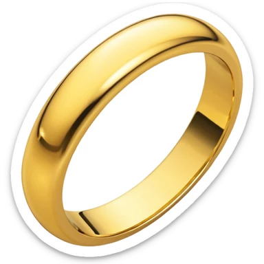 NEW GOLD RING sticker