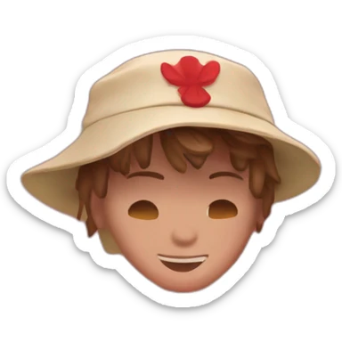 Scout foulard rouge sticker