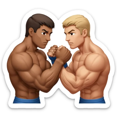 Armwrestling sticker