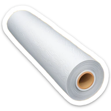 Roll of wallpaper sticker