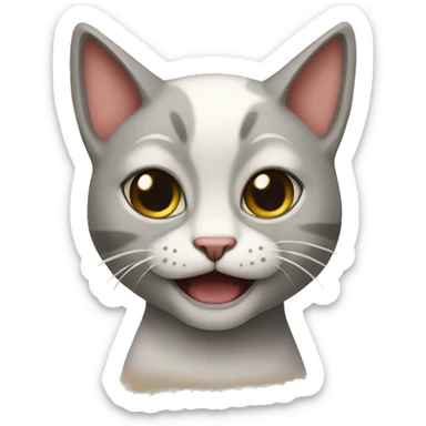 Catty sticker