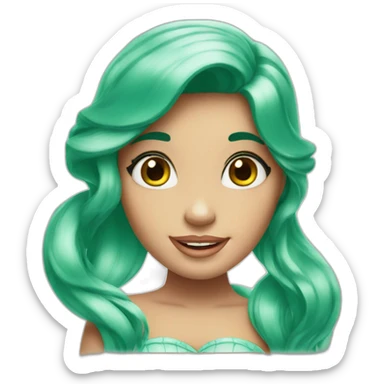 Ariel little mermaid sticker