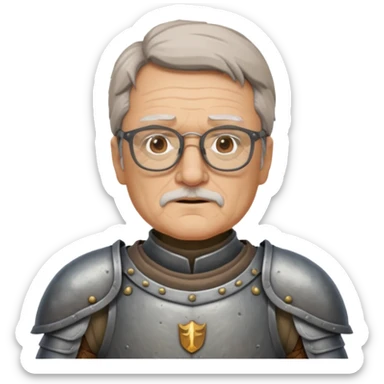 Knights with Glasses: Old knight 



















 sticker