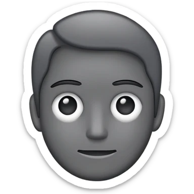 user picture placeholder, dark grey sticker