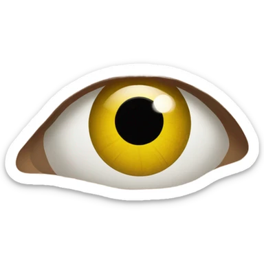 Lagartija guiñando el ojo sticker