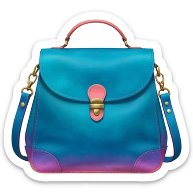 coins inside leather bag

Change coins color in in gradient of turquoise, blue, pink, purple, and coral sticker