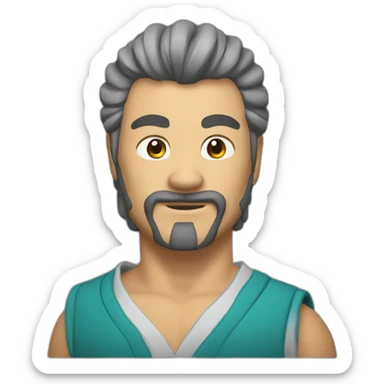 mojo dojo ken house sticker