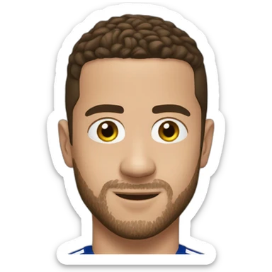 Eden hazard sticker