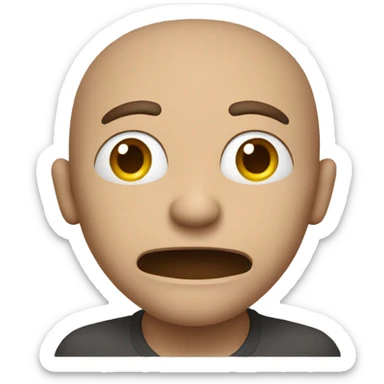 personnage qui porte une couonne qu'on voit en entier sticker