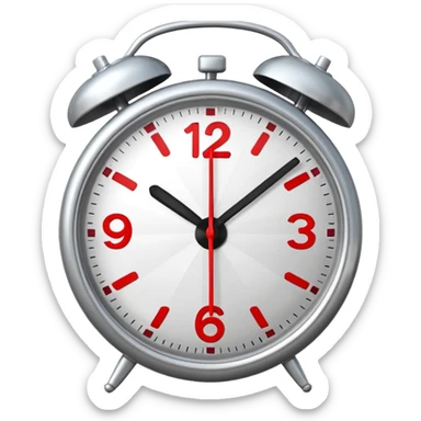 Alarm Clock sticker