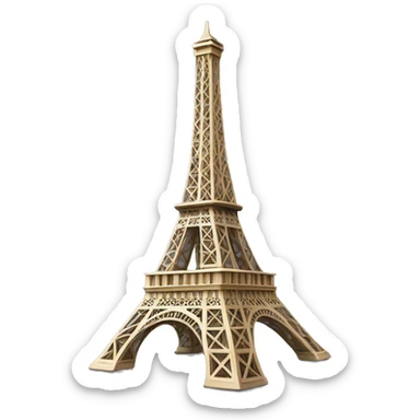 Eiffel tower sticker