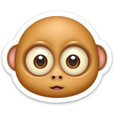 a crabadabadooda face, big eyes, tubblewubble, loolaapapoo, sloopa, small mouth loobadooba, consquinto, lalalalabingbong, sticker