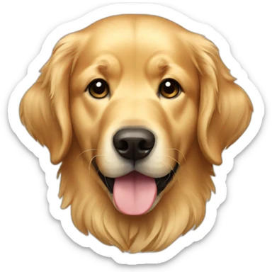 goldenretriever sticker