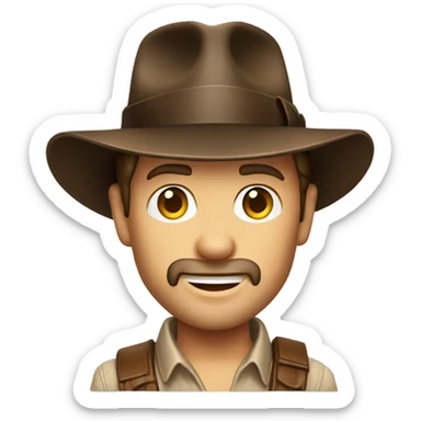 Indiana Jones  sticker