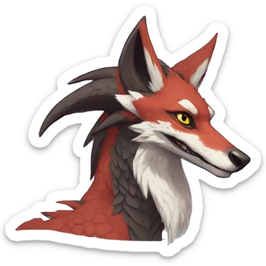Modern Vernid-Sergal species by LiLaiRa sticker