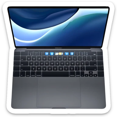 MacBook m4 pro max black 16 inch sticker