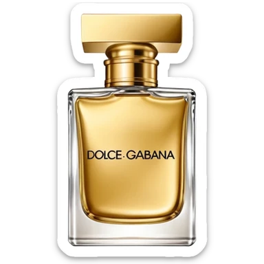 Dolce and gabbana the one perfume sticker