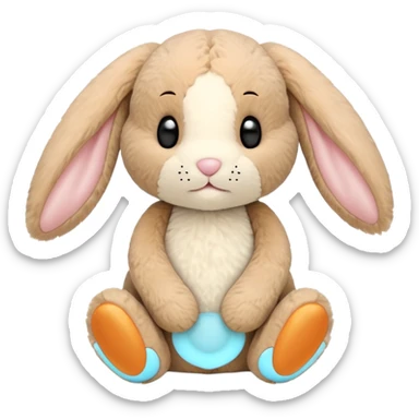 jellycat bashful bunny beige sticker