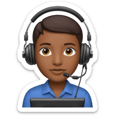 teleprompter operator from News channel sticker