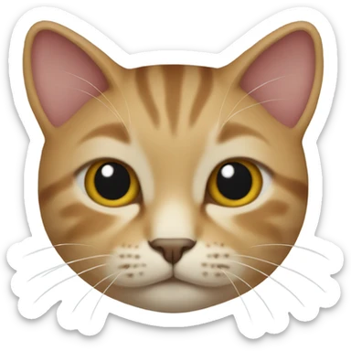 Cat wearing Phillipines  sticker