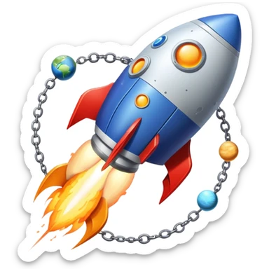 Here's a custom orbiter-themed emoji concept designed for crypto/DeFi communities:

**🚀🌐 Orbiter Emoji Concept**  
*(for cross-chain bridging contexts)*

**Visual Elements:**  
- A rocket (🚀) orbiting a dotted-chain planet (🌐)  
- Optional rings to emphasize orbital path  
- Could add small crypto symbols (₿, Ξ) as moons  

**Symbolism:**  
- Rocket = Fast transactions  
- Planet = Multi-chain ecosystem  
- Orbit = Seamless bridging  

**Usage Ideas:**  
1. "Just bridged via @Orbiter_Finance 🚀🌐"  
2. "Cross-chain liquidity orbiting new heights 🪐♾️"  
3. "The future is multi-chain 🌐🚀"  

**Technical Note:**  
This would require custom design since no standard emoji exists. Many crypto projects create their own emojis for Discord/Twitter.  

Want me to sketch an ASCII version or suggest existing emoji combos that could work?  

*(For immediate use, this combo works: 🪐+♾️ = orbit + infinity chain concept)* sticker