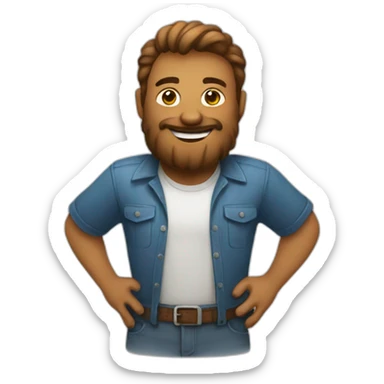 friendly neighbor devops sticker