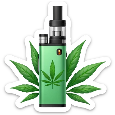 weed vape sticker