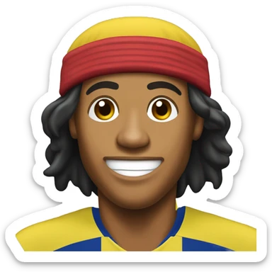 Ronaldinho Brazilian soccer player sticker