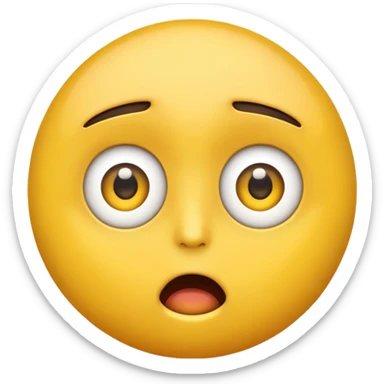 🙄 this emoji but with the eyes on the side sticker