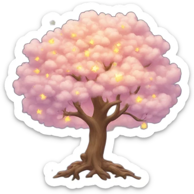 heavenly tree sticker