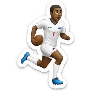 paris st germanin player running white skin sticker