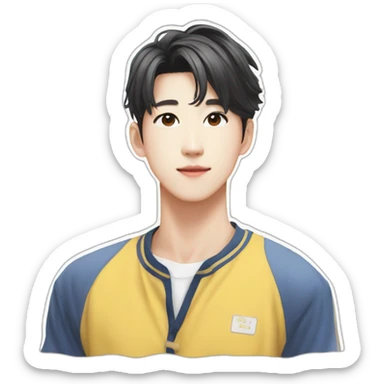 wonwoo seventeen kpop male group sticker