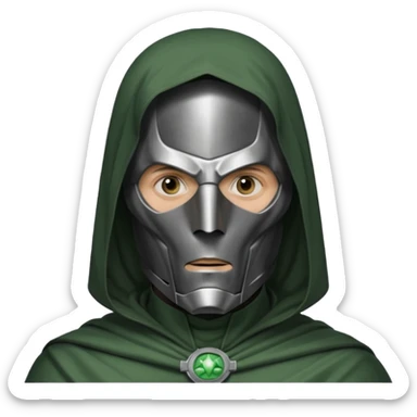 Mads Mikkelsen as Doctor Victor von Doom sticker
