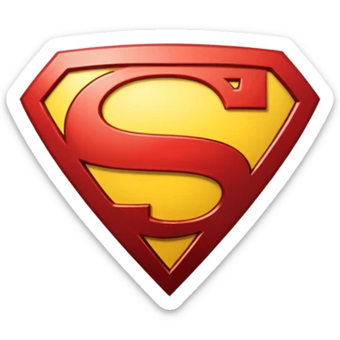 supergirl symbol sticker